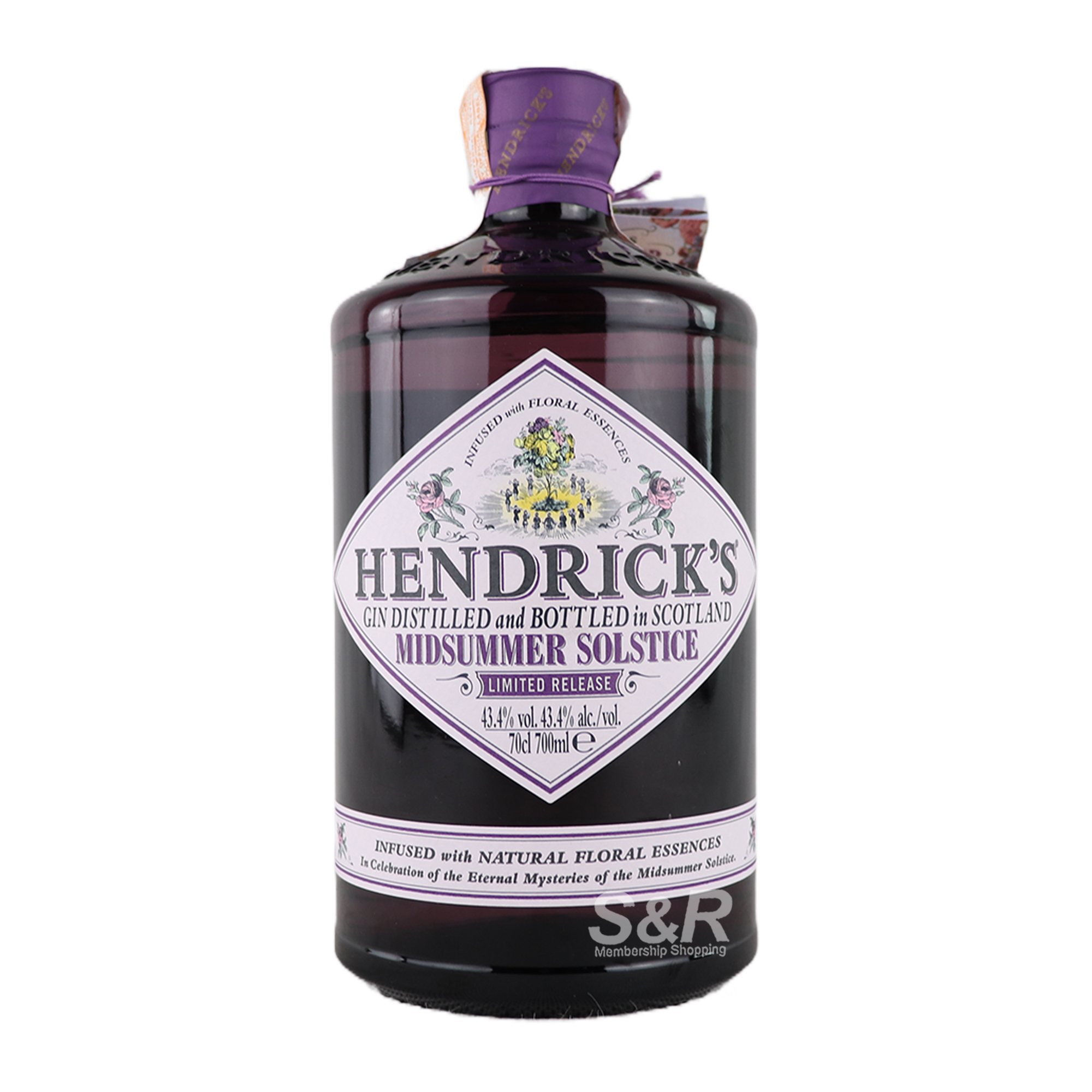 Hendrick's Midsummer Solstice Gin 700mL Hendrick's Midsummer Solstice Gin 700mL